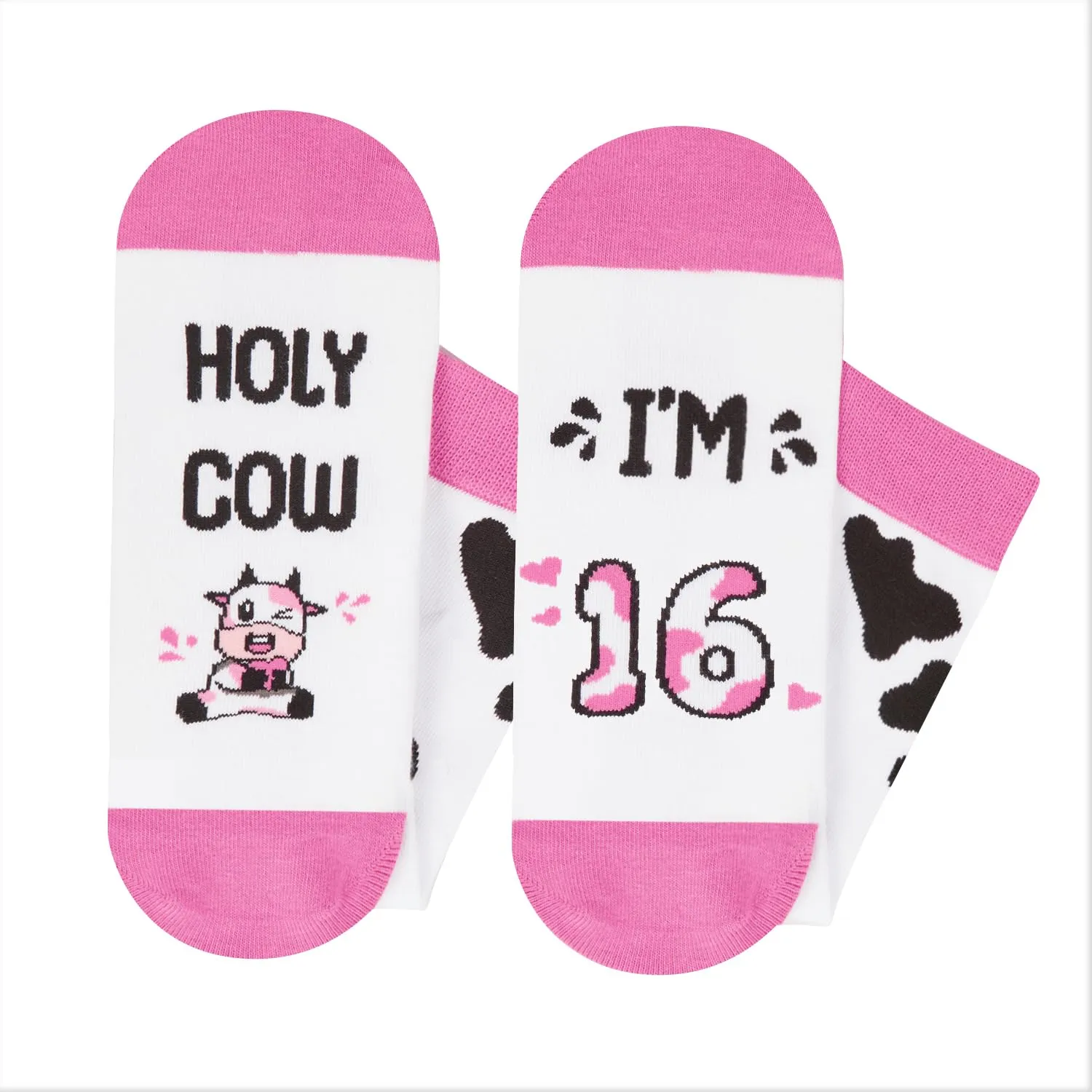 16th Year Old Birthday Gifts for Girls - Socks for Teen Girls Boys Age 16, 16 Yr Old Gift Ideas, Sweet 16 Gifts for Girls