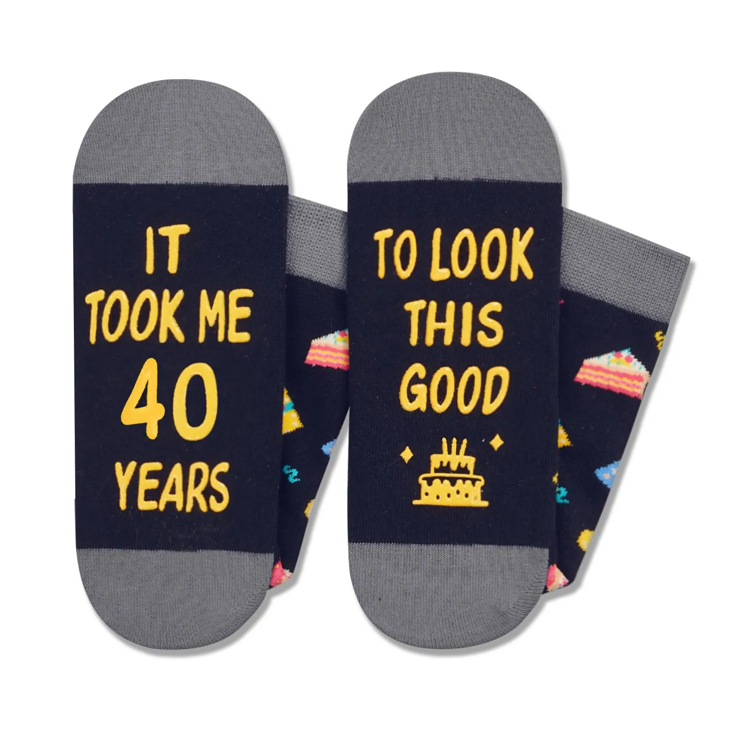 40th Birthday Gifts for Men - Socks for 40 Year Olds, Gift Ideas for 40 Year Old Man Woman, 40th Birthday Socks