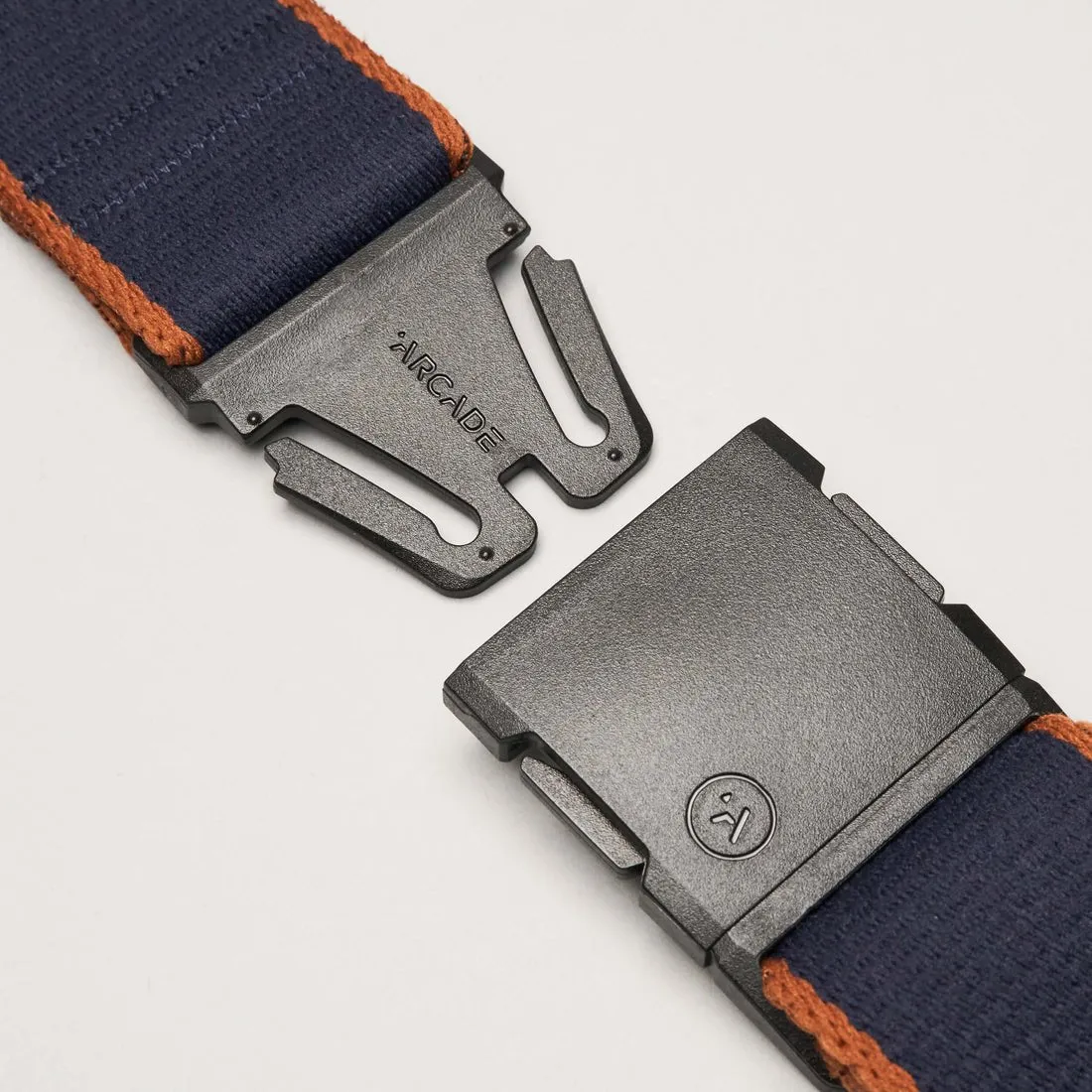 Arcade "Blackwood" Elastic Webbing Belt - Navy/Bay - Standard