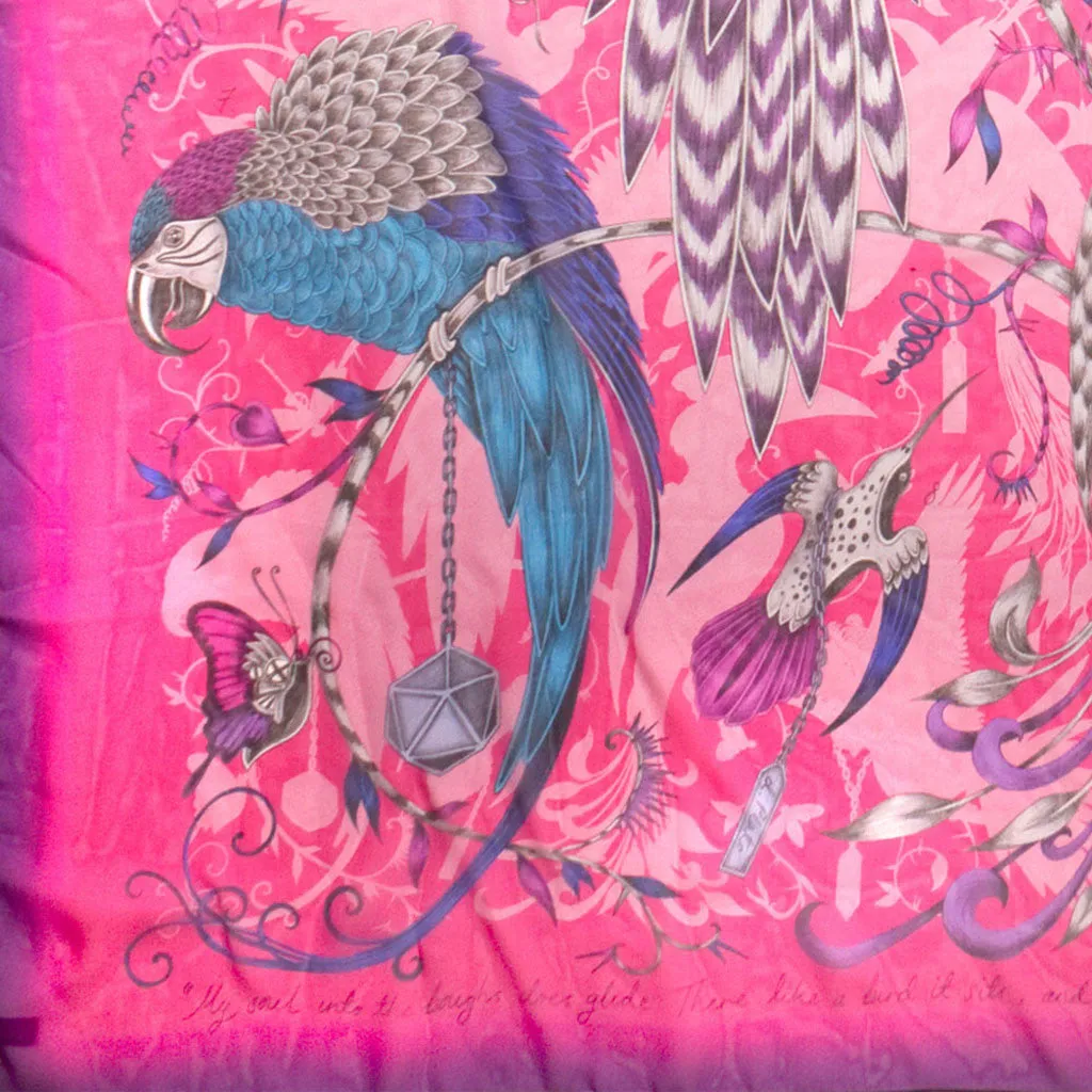 Audubon Silk Chiffon Scarf