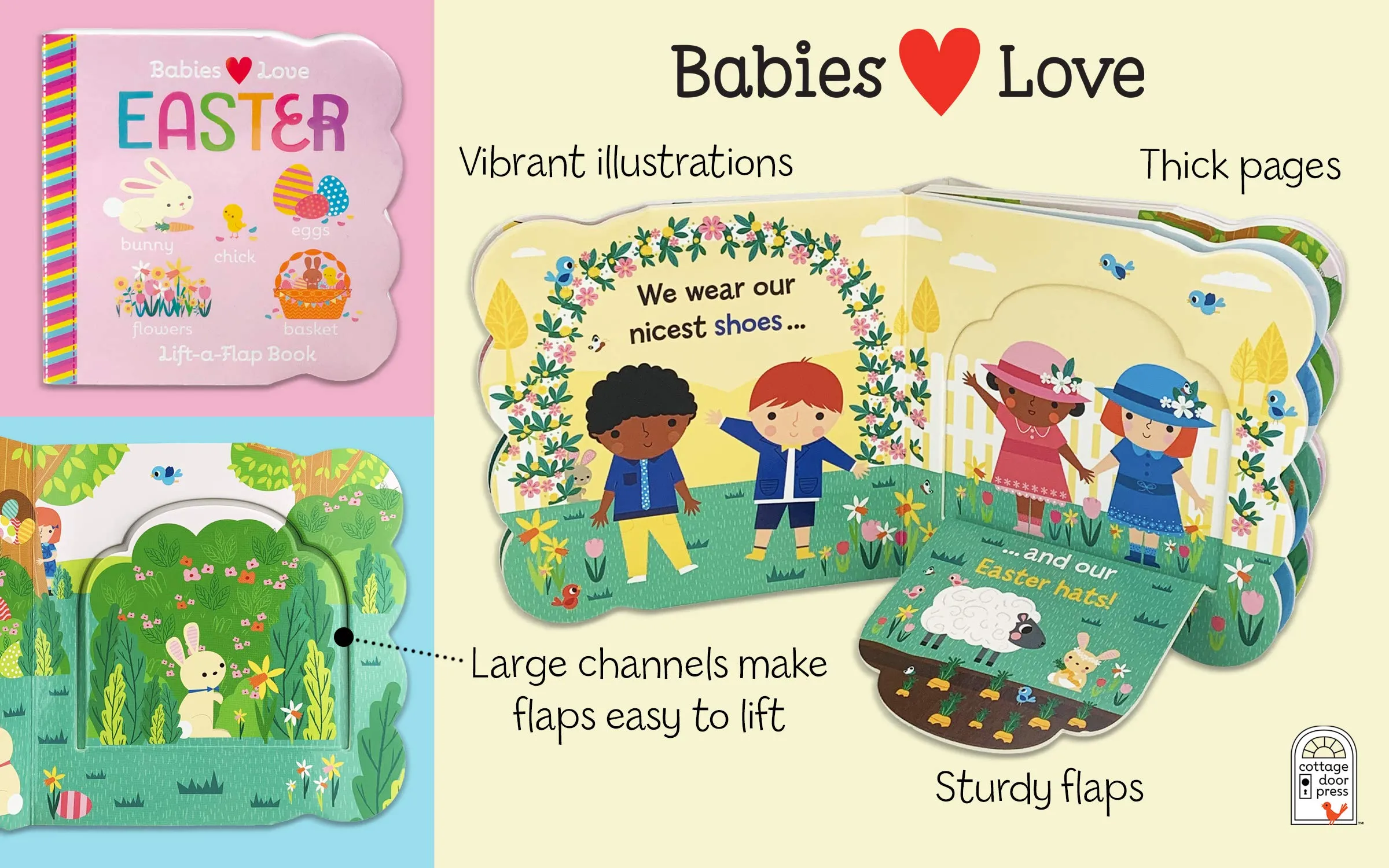 Babies Love Easter Lift A Flap Board Book