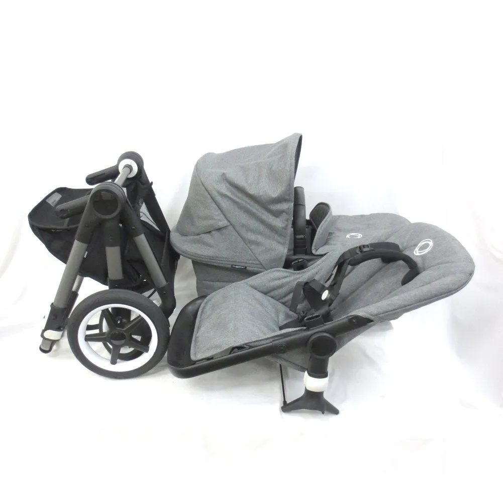 Bugaboo Fox 3 Complete Stroller - Grey Melange with Graphite Chassis (81774) (Floor Model)