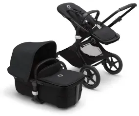 Bugaboo Fox3 Complete Stroller (One Box) - Black / Midnight Black / Midnight Black