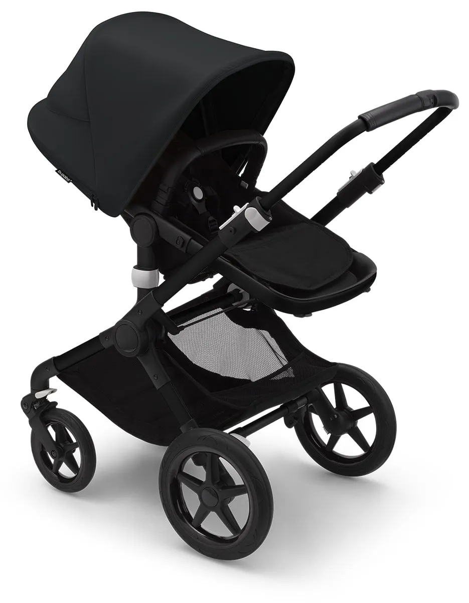 Bugaboo Fox3 Complete Stroller (One Box) - Black / Midnight Black / Midnight Black