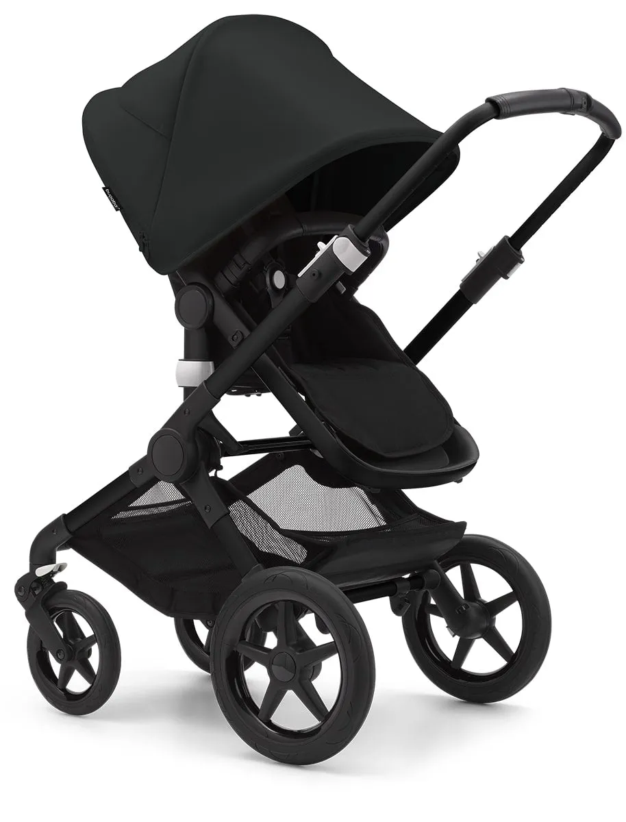 Bugaboo Fox3 Complete Stroller (One Box) - Black / Midnight Black / Midnight Black