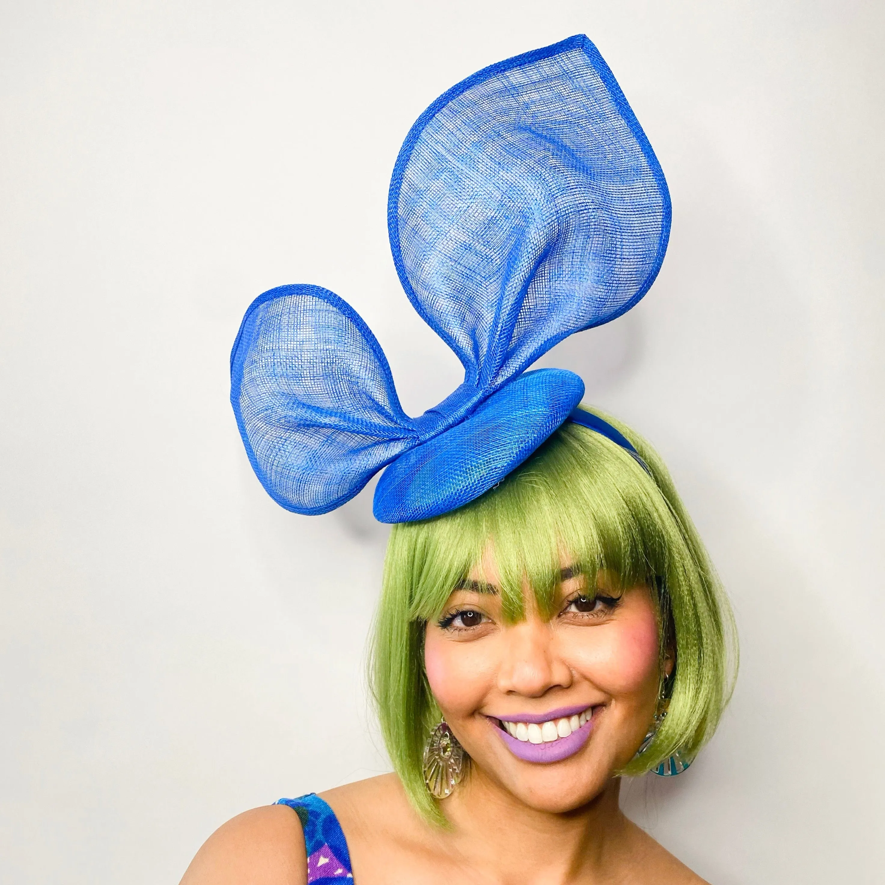 Bunny Bow Sinamay Fascinators