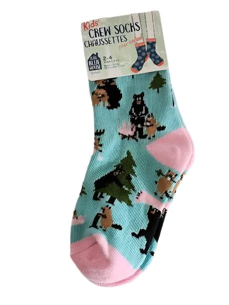 Children's Socks Life In The Wild Pink So3WIAN001