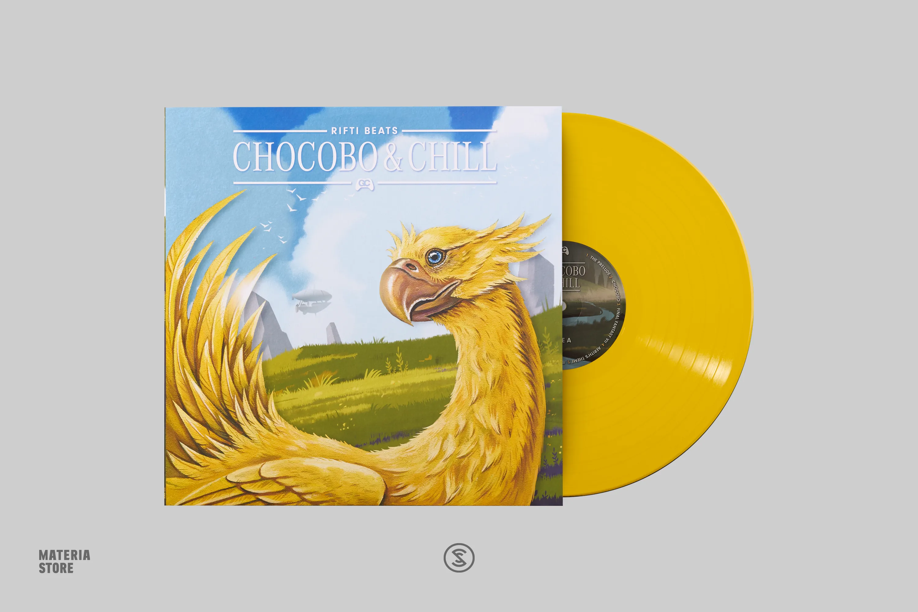 Chocobo & Chill - Rifti Beats (1xLP Yellow Vinyl Record)