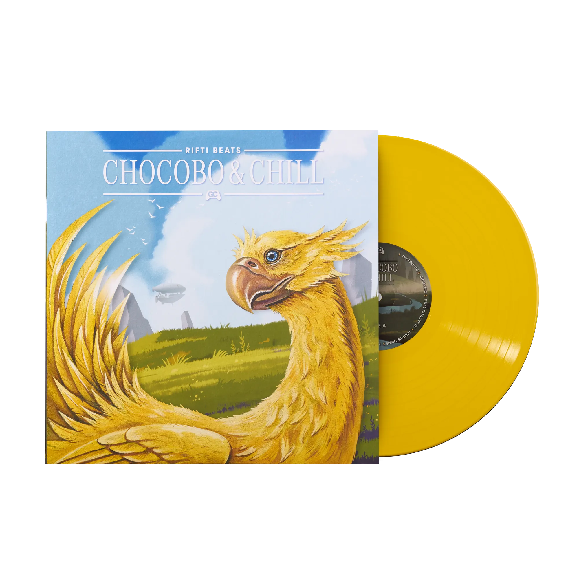 Chocobo & Chill - Rifti Beats (1xLP Yellow Vinyl Record)