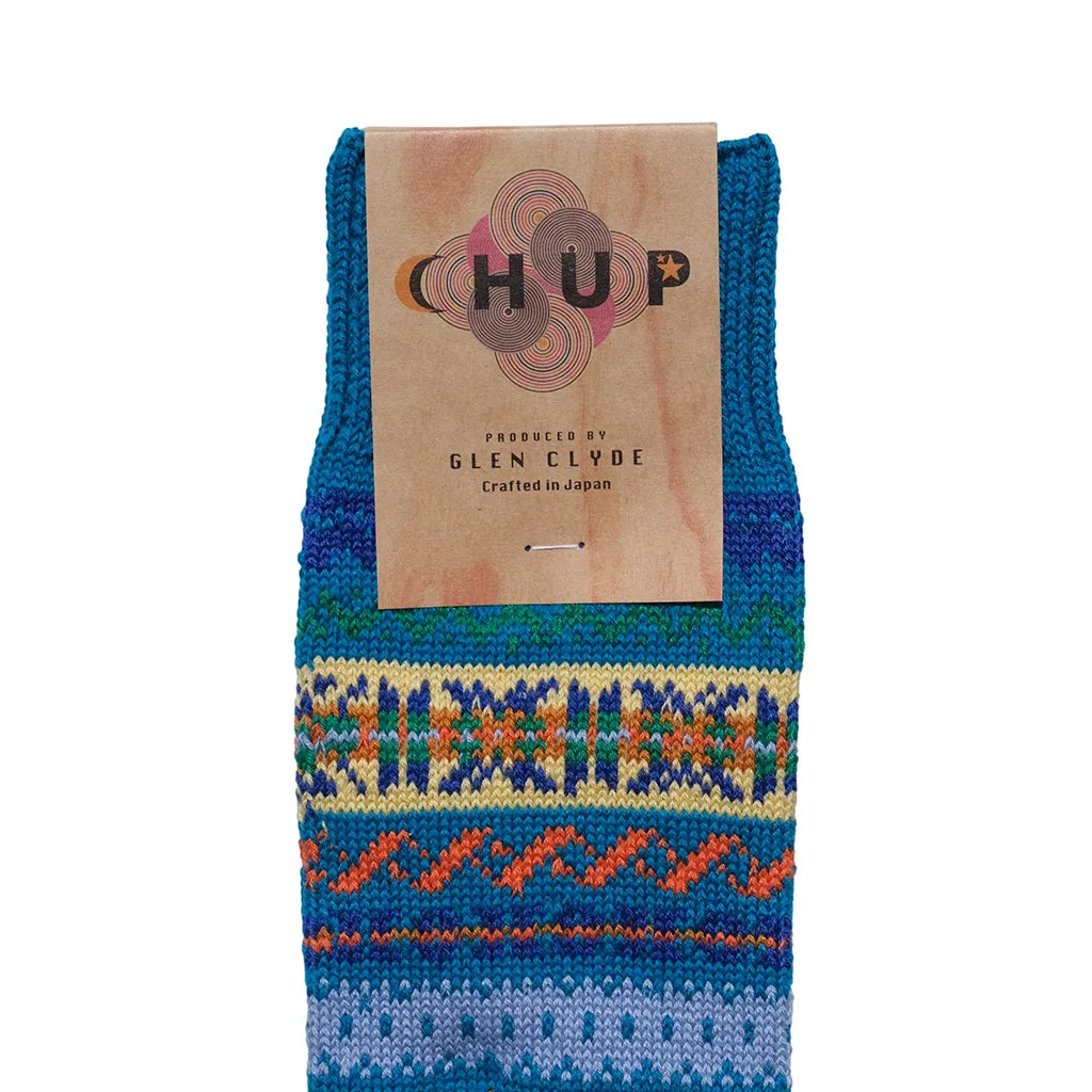 Chup Socks Sound Wave (Aqua)