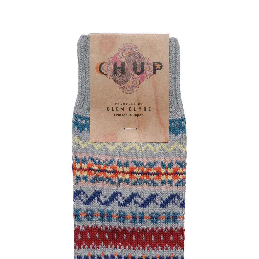 Chup Socks Sound Wave (Light Gray)