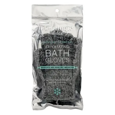 Cleanlogic Purifying Charcoal Bath Glove 1 CT [UNFI #69202] T