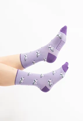 Cow Organic Cotton Socks