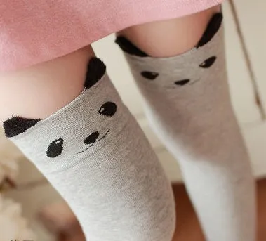 Cute animal Ear Knee-High Socks