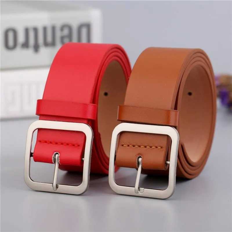 Diana Square Pin Buckle Belt