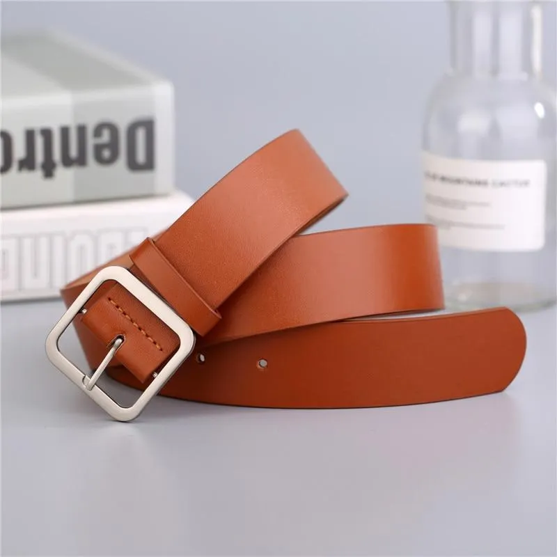 Diana Square Pin Buckle Belt