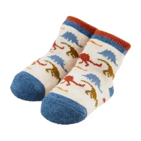 Dino Pattern Socks