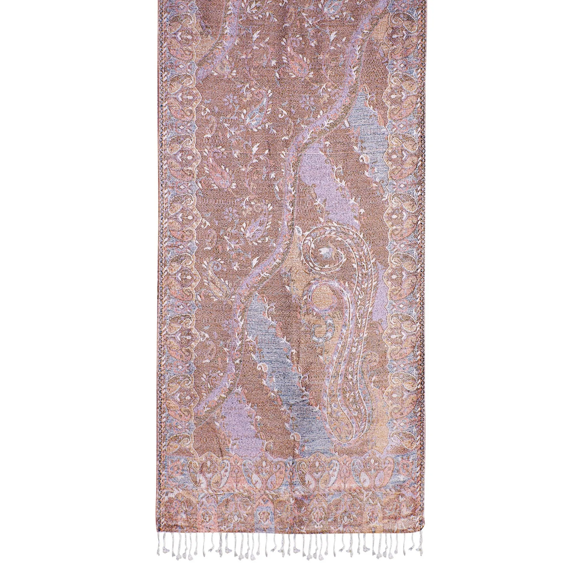 Earthy Elegance Jacquard Scarf