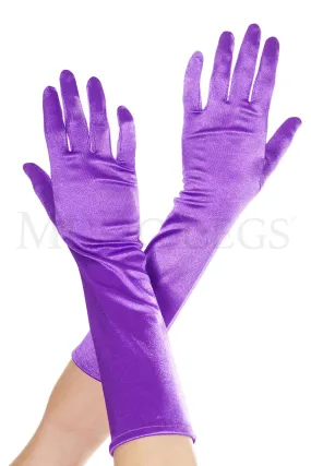 Elbow Satin Gloves