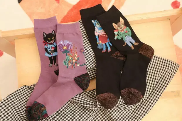 Fairy Tale Animal Prints Socks