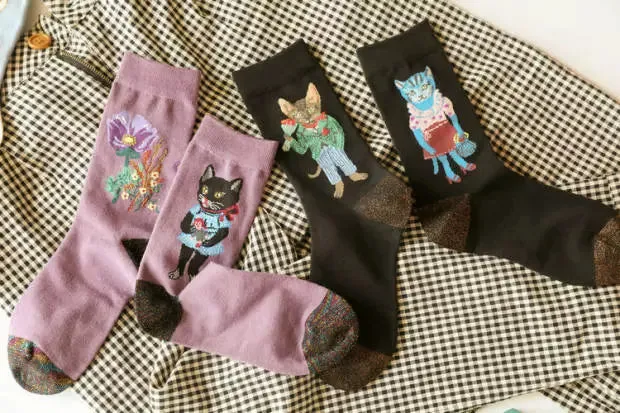 Fairy Tale Animal Prints Socks