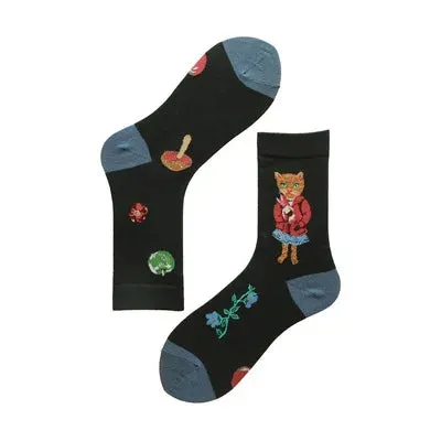 Fairy Tale Animal Prints Socks