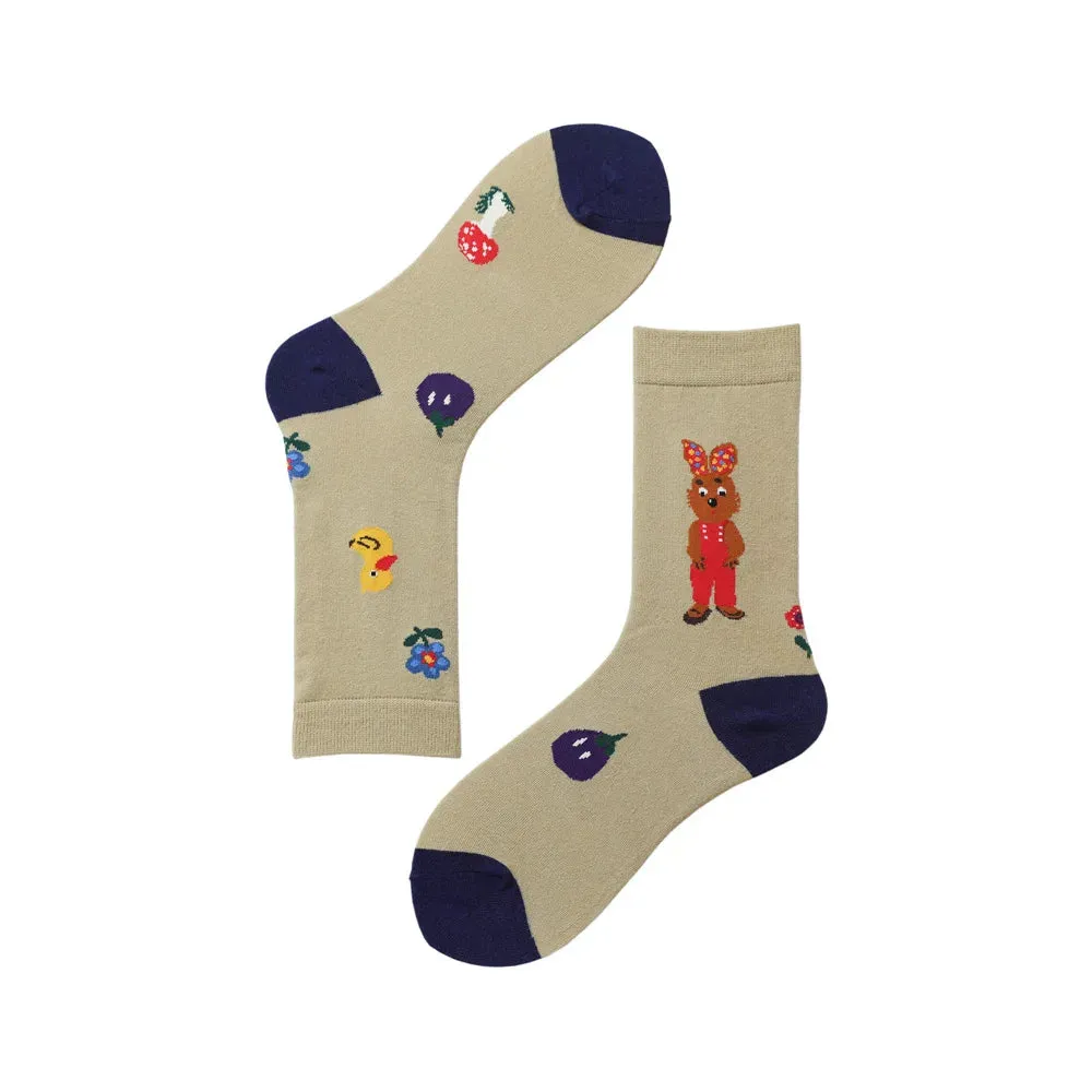 Fairy Tale Animal Prints Socks