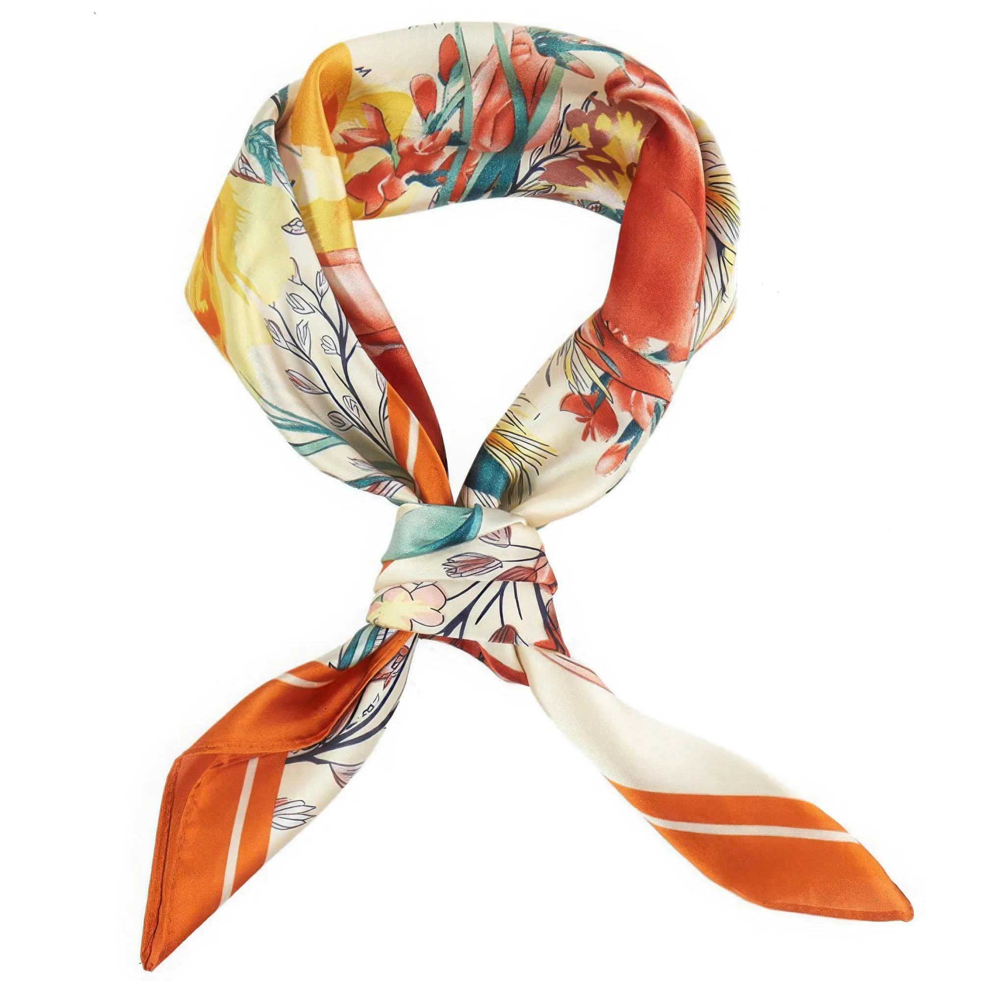 Floral Garden Print Scarf