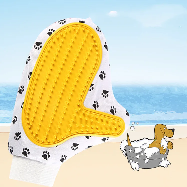 Gentle Silicone Pet Grooming Glove