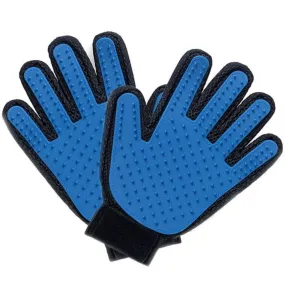 Gentle TPR Pet Grooming Gloves