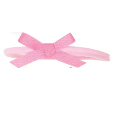 Grosgrain Shoelace Baby Bow Headband