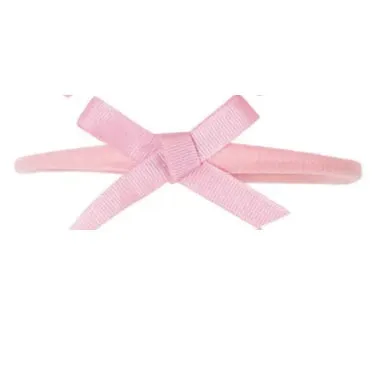 Grosgrain Shoelace Baby Bow Headband