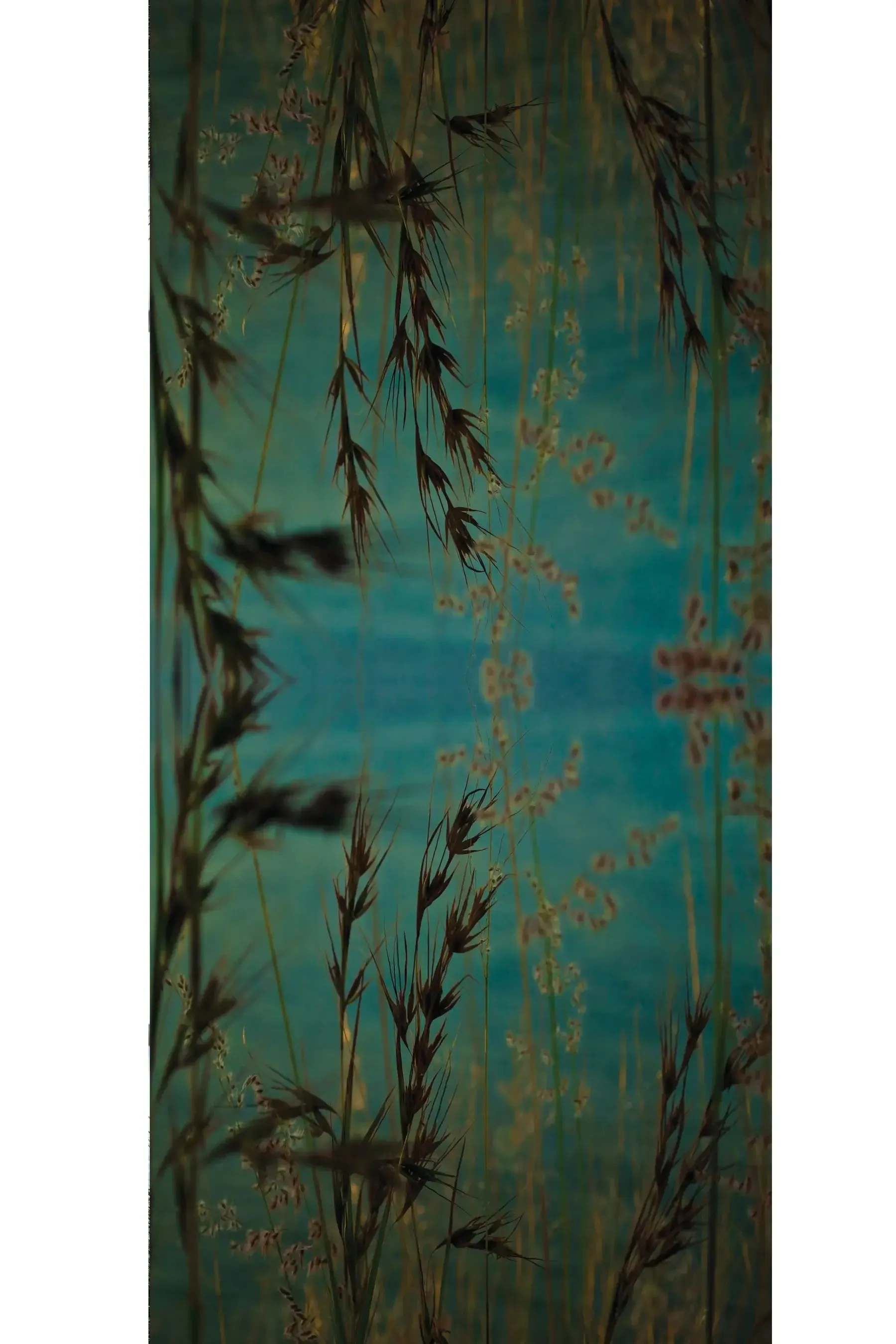 Harriet Jane "Kangaroo Grass" Silk and Wool Scarf