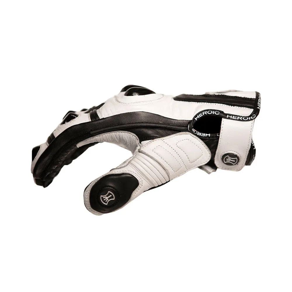 HEROIC ST-R Pro SM Shorty Gloves - White