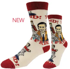 Hi Friend - Mr. Rogers Crew Socks