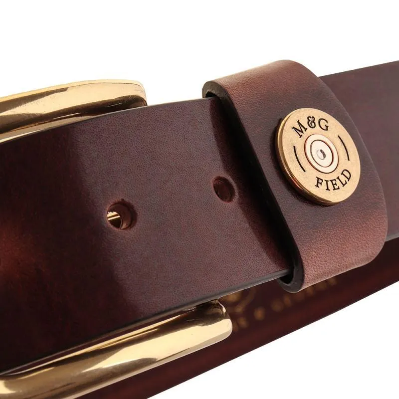 MacKenzie & George Wycombe Belt - Chocolate