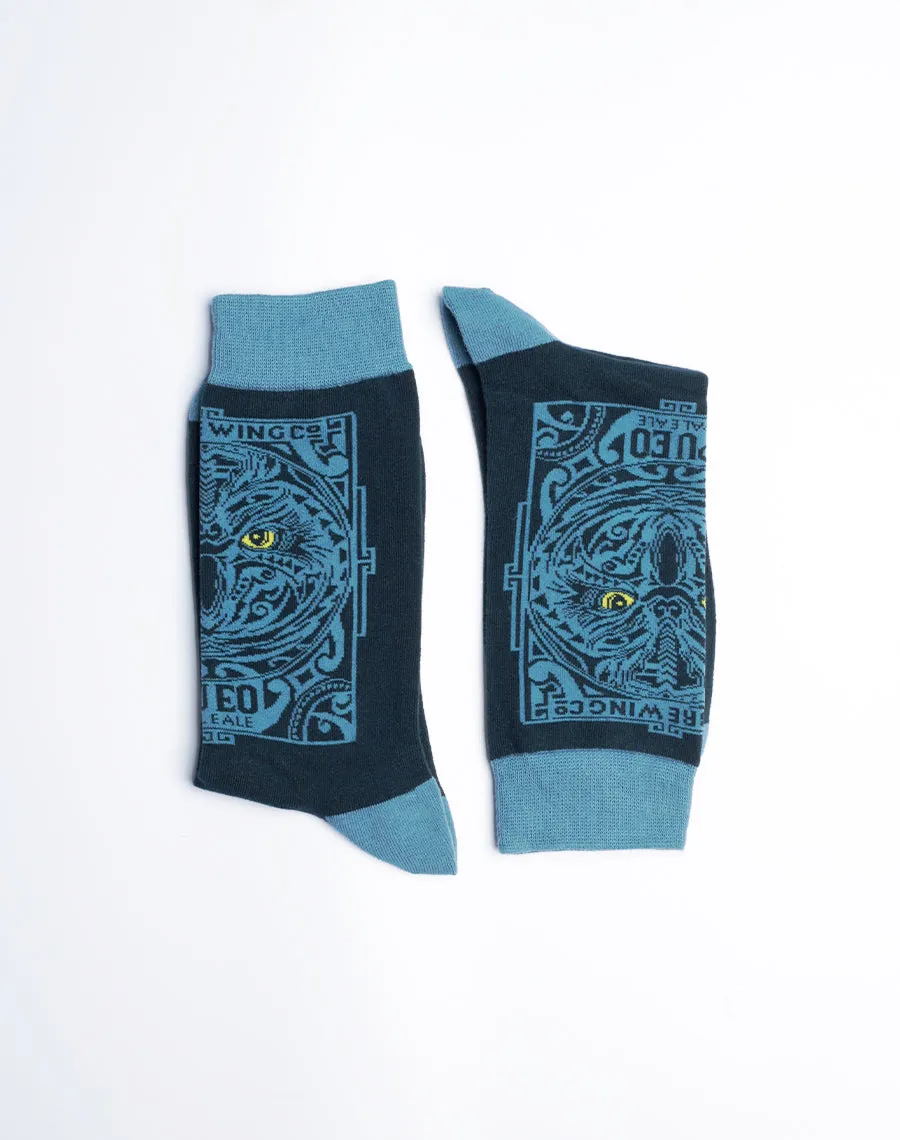 Maui Brewing Company Pueo Pale Ale Crew Socks