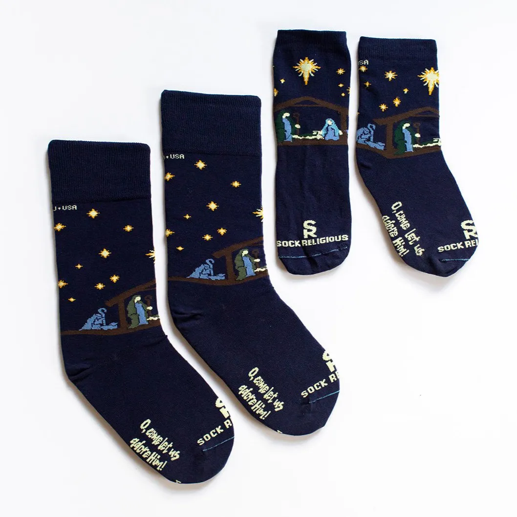 Nativity Kids Socks