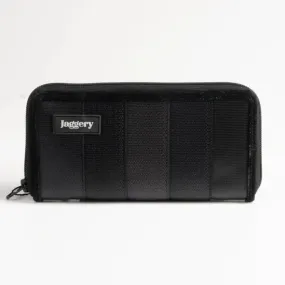 Noir Unisex Wallet in Seat Belts