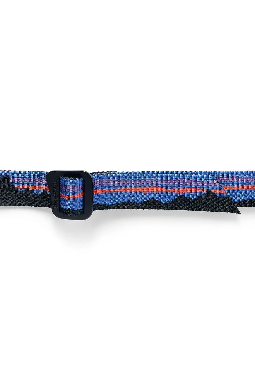 Patagonia Friction Belt - Fitz Roy Belt: Black