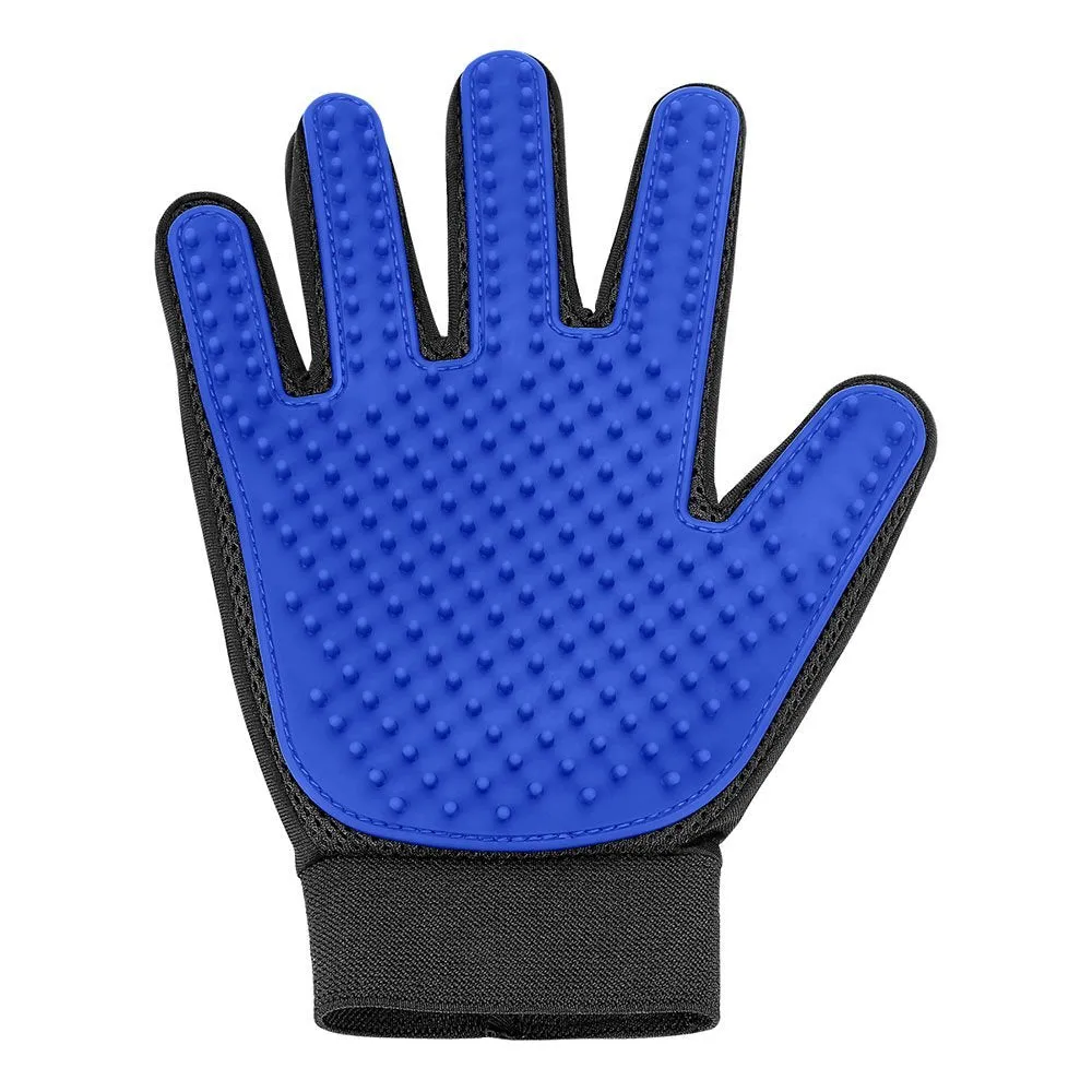 Pet Grooming Gloves - Blue