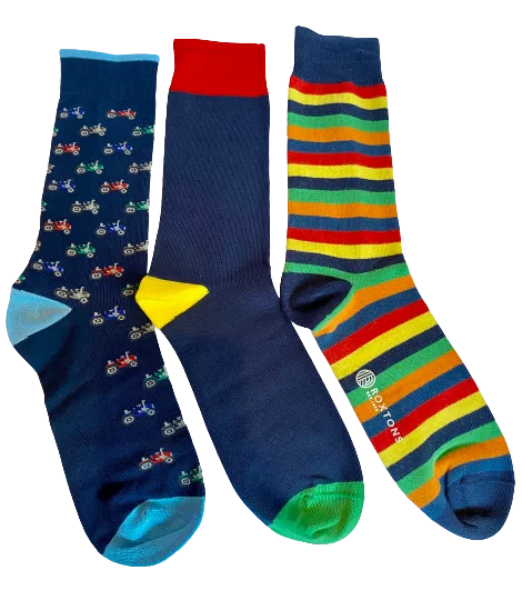 Roxtons - Mixed Socks 3 Pack