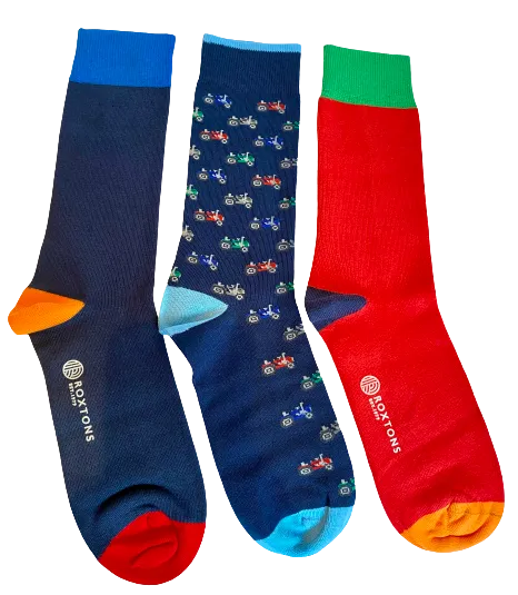 Roxtons - Mixed Socks 3 Pack