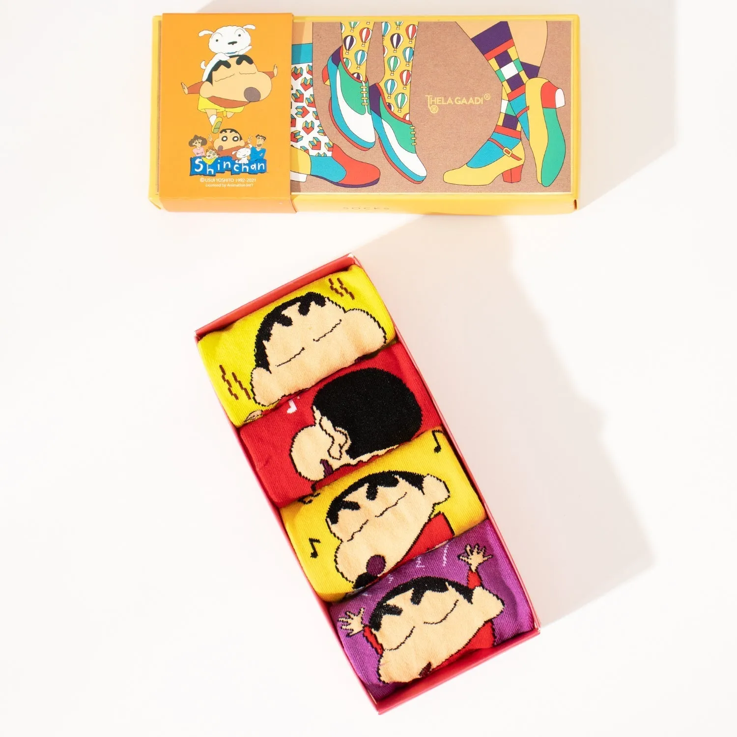 Shinchan:  Playful Music Socks