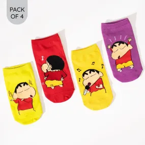 Shinchan:  Playful Music Socks