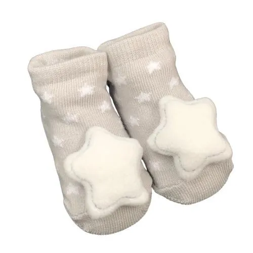 Sock With Rattle - Star