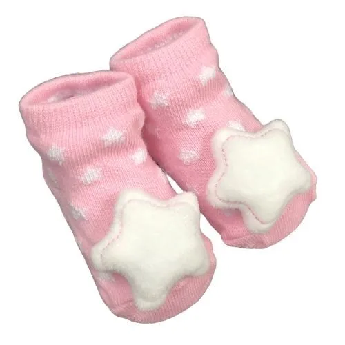 Sock With Rattle - Star