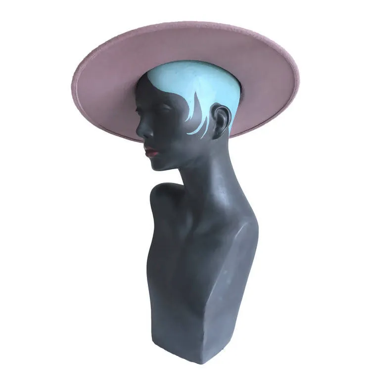 Springtime Pink Wide Brim Hat