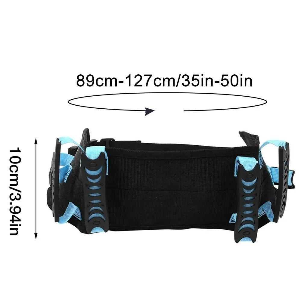 Transfer Belts for Lifting Seniors - Adjustable Gait Waist Belts Transfer Belts Patient Ambulation Walking Aid Belt