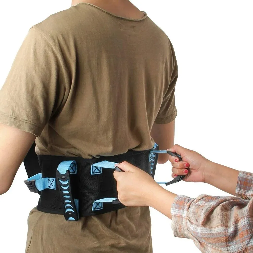 Transfer Belts for Lifting Seniors - Adjustable Gait Waist Belts Transfer Belts Patient Ambulation Walking Aid Belt